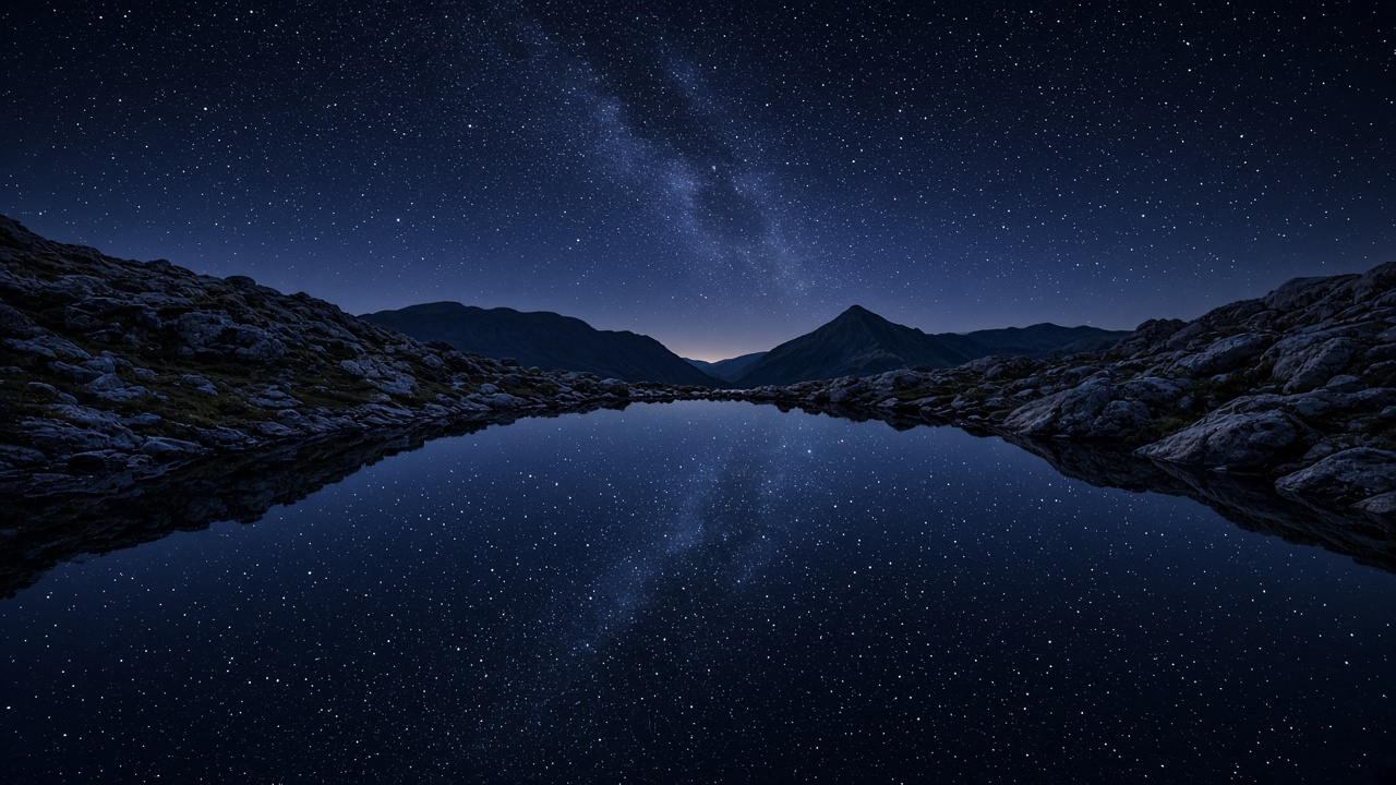 Stars in water
